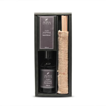 AuraDecor Night Jasmine Diffuser Reed Diffuser Gift Set