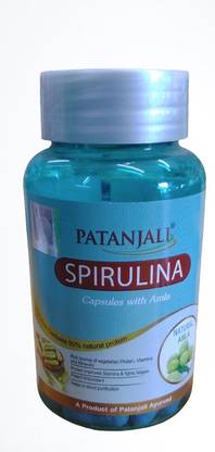 PATANJALI SPIRULINA CAPSULES WITH AMLA