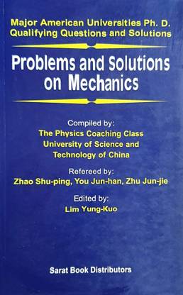 Problems And Solutions On Mechanics