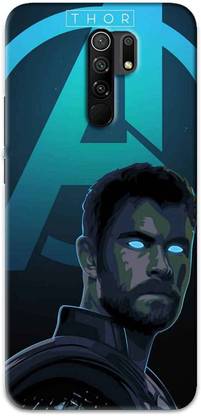 NDCOM Back Cover for MI POCO M2 Avengers End Game Thor Printed