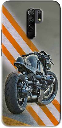NDCOM Back Cover for MI POCO M2 R Nine T Bike Printed