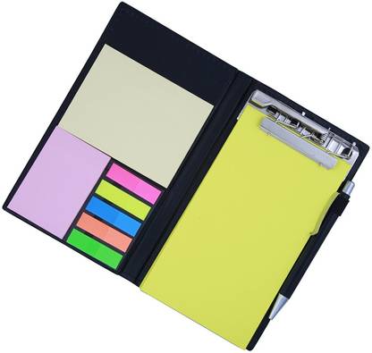 COI Memo Pink and Lemon Green Note pad Organiser/memo Notebook Holder Booklet Block Notes for Making Check List for Office and Gifting Purpose with Tear Off Sheets Pen (Set of 2) Pocket-size Memo Pad UNRULED 50 Pages