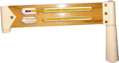 bellstone Fahrenheit Sling Psychrometer WOOD BODY THERMOMETER Thermometer