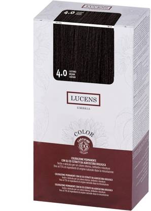 Lucens Hair Color Castano Brown 4.0 , Brown
