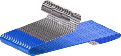 ROLLYWARE Saree Hangers with Lockable Technology- Premium Non-Slip Stainless Steel Hanger for Sarees, Pants, Trouser, Steel Saree Pack of 20 Hangers For  Saree