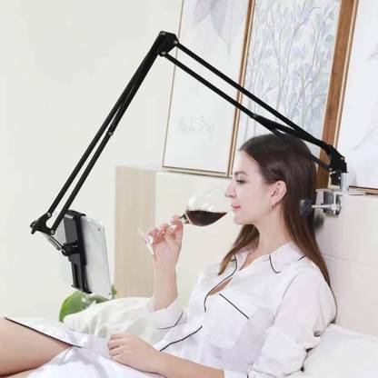 TECHGEAR Universal Phone Stand Flexible 360° Rotation,Long Arm Bracket Mobile Holder