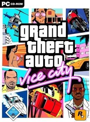 Grand Theft Auto: Vice City - Rockstar Games with cheat codes (ta vice city)