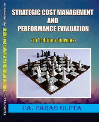 CA Final Costing- Self Study Book By CA PARAG GUPTA