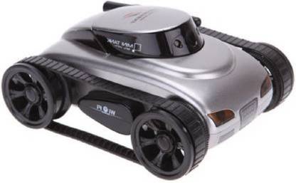 Rastogi Mini Tank App Controlled Wireless Spy Tank with 0.3 MP Video Camera and 777-270 Wi-Fi(BG977225B_Gray)