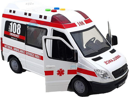 Ambulance toy with siren Clearance