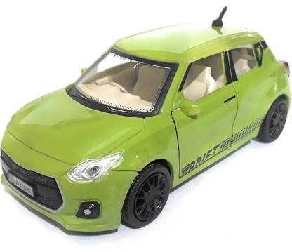 The Game Begins Swift New Miniature Model Car| Pull Back Action Toy | Green Color
