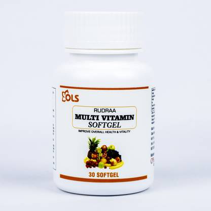Rudraa Multivitamin 30 Softgel Improve overall Health And Vitality Complete Nutrition