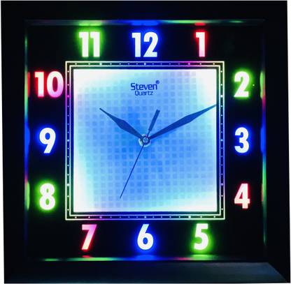 steven quartz llp Analog-Digital 31 cm X 31 cm Wall Clock