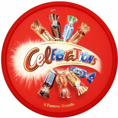 MARS Celebrations Milk Chocolate Tub Fudges