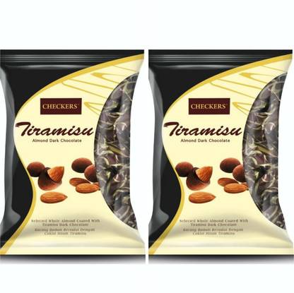 CHECKERS Tiramisu Almond Dark Chocolate Imported Truffles