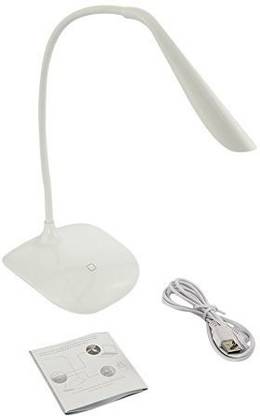 UNIQUE WORLD Powerful Rechargeable LED Emergency Table Lamp Foldable Reading Light U171 Study Lamp