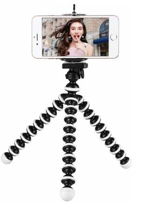 KRN Flexible Tripod for iPhone, 13" Smartphone Tripod for iPhone, Samsung, Compact Gorilla Tripod Stand 360° for GoPro, Cell Phone and DSLR Camera Tripod Kit