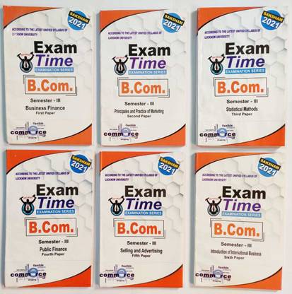 Saksham Exam Time Examination B.Com. 3rd Semester For Lucknow University