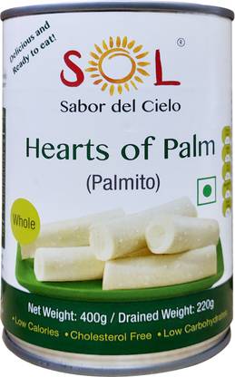 Sol Whole Hearts of Palm Vegetables