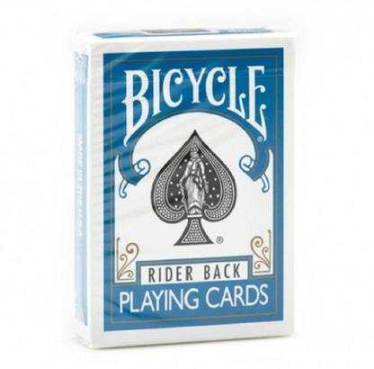 Bicycle Turquoise Rider Back Playing Cards Standard Edition Deck