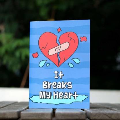 Oye Happy Sorry Mirror Card Greeting Card