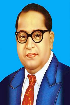 Poster of Indian Leader & Freedom Fighter- Dr. Bhimrao Ramji Ambedkar 3D Poster