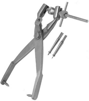 FusionKraft Crutchfield Skull Traction Tongs Set Skull Tong