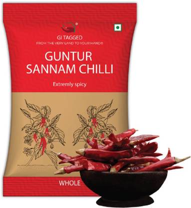 GiTAGGED Guntur Sannam Chilli (Whole)