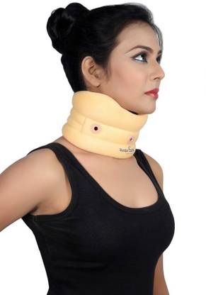 HULARA Soft Cervical Collar Neck Support Ajustable Neck Pain Relief Band-M Neck Support