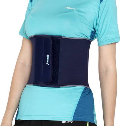 REIFY Abdominal Belt For Tummy Reduction post pregnancy , Color -Blue, Size- Medium Abdominal Belt