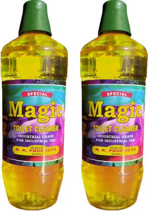 Shreechemicals Special Magic Toilet Cleaner (1L) - Pack of 2 Regular Liquid Toilet Cleaner