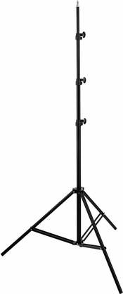 KRN 5 feet Heavy Duty Extendable Metal Tripod Stand for Mobile Phone, Video Recording, Ringlight and Camera (with Mobile Holder) Tripod Kit