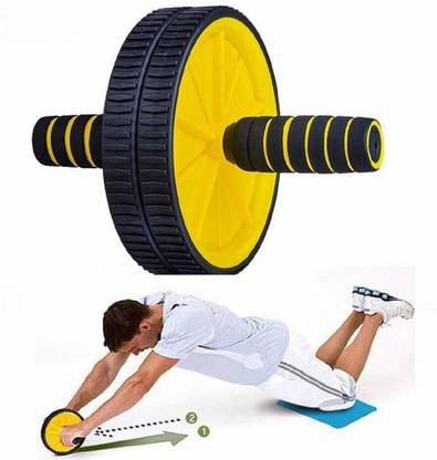 Body Safe Double Wheel Ab Roller Gym For Exercise Fitness Equipment Workout Ab Exerciser Ab Exerciser
