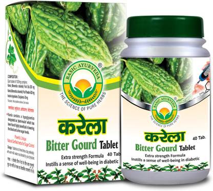 Basic Ayurveda Karela (Bitter Gourd) Tablet