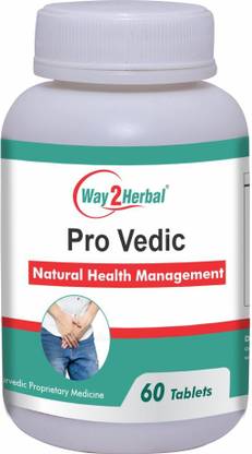 Way2Herbal Pro Vedic Prostate Supplement 60 Tablets