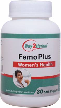 Way2Herbal FemoPlus - 30 Capsule Pack of 5