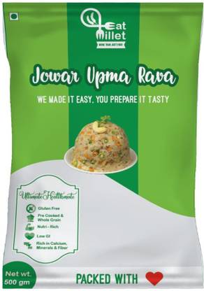 eat millet JOWAR UPMA RAVA PACK OF 3