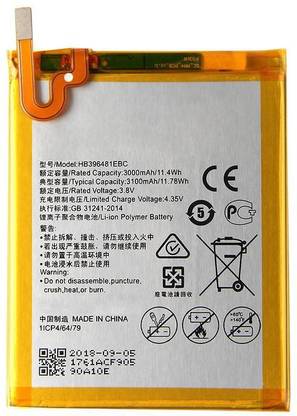 RUTIGH ONLINE SELLING Mobile Battery For  HB396481EBC 3000mAh for Huawei Honor 5X Honor 6 Y6II Compact G7 Plus G8 Compatible A Grade HB396481EBC 3000mAh for Huawei Honor 5X Honor 6 Y6II Compact G7 Plus G8