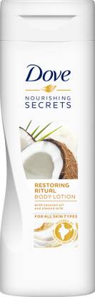 DOVE nourishing secrets restoring ritual body lotion