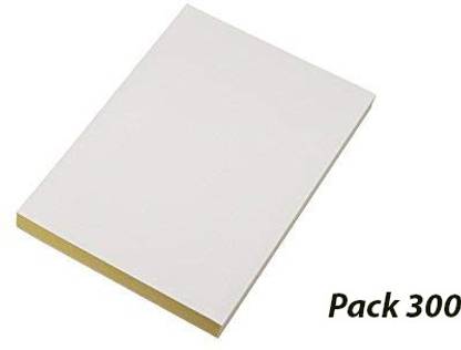 G&K A4 Self Adhesive Glossy Gum Paper 210 x 297 mm 120 gsm Bond Paper