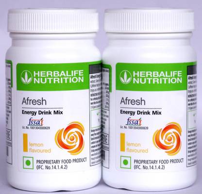 Herbalife Nutrition Afresh Energy and Nutrition Drink (50 g, Lemon Flavored) Energy Bars