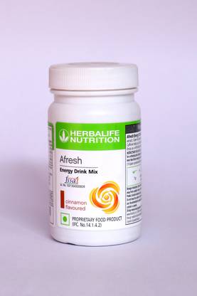Herbalife Nutrition Afresh Energy Drink Mix -Cinnamon Flavor Energy Drink