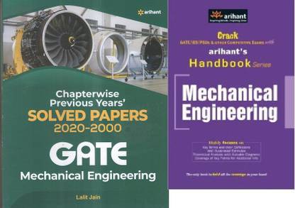 Arihant Gate Solved Paper Mechanical With Hand Book Mechanical