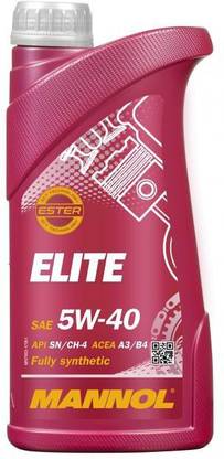 MANNOL Elite SAE 5W-40 API SN/CH-4 ACEA A3/B4 Fully Synthetic Imported 7903-1 Full-Synthetic Engine Oil