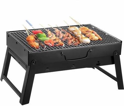 Home Center MultiPurposeThermostaticBarbequeGrill|DeepFatFryer Charcoal Grill