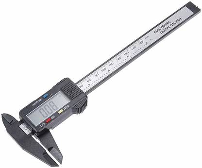 NTR Electronic Carbon Fiber Composites Digital Vernier Caliper 6 inch -Vernier Caliper with LCD Screen Digital Caliper 6104696969469 Vernier Caliper