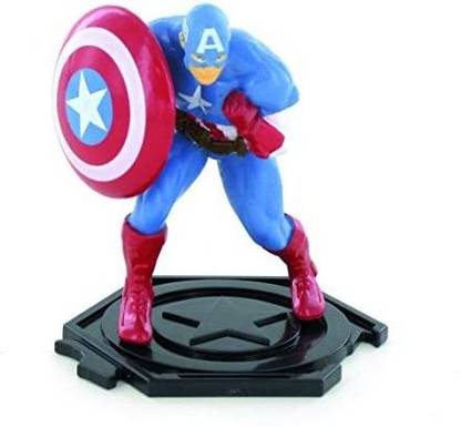Comansi COM-Y96025 Marvel Avengers Assemble Cap Minifigure, ,