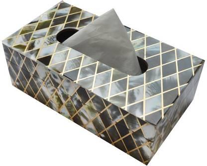 Tranquil Square 1 Compartments wood napkin holder