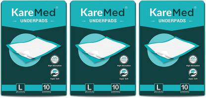 Kare Med UNDERPADS COMBO Adult Diapers - L