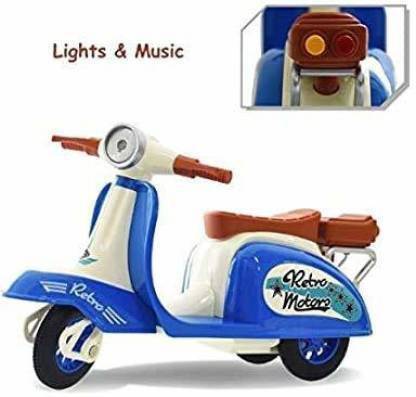 INFINITY USE 001 RETRO SCOOTAR WITH LIGHT AND SOUND